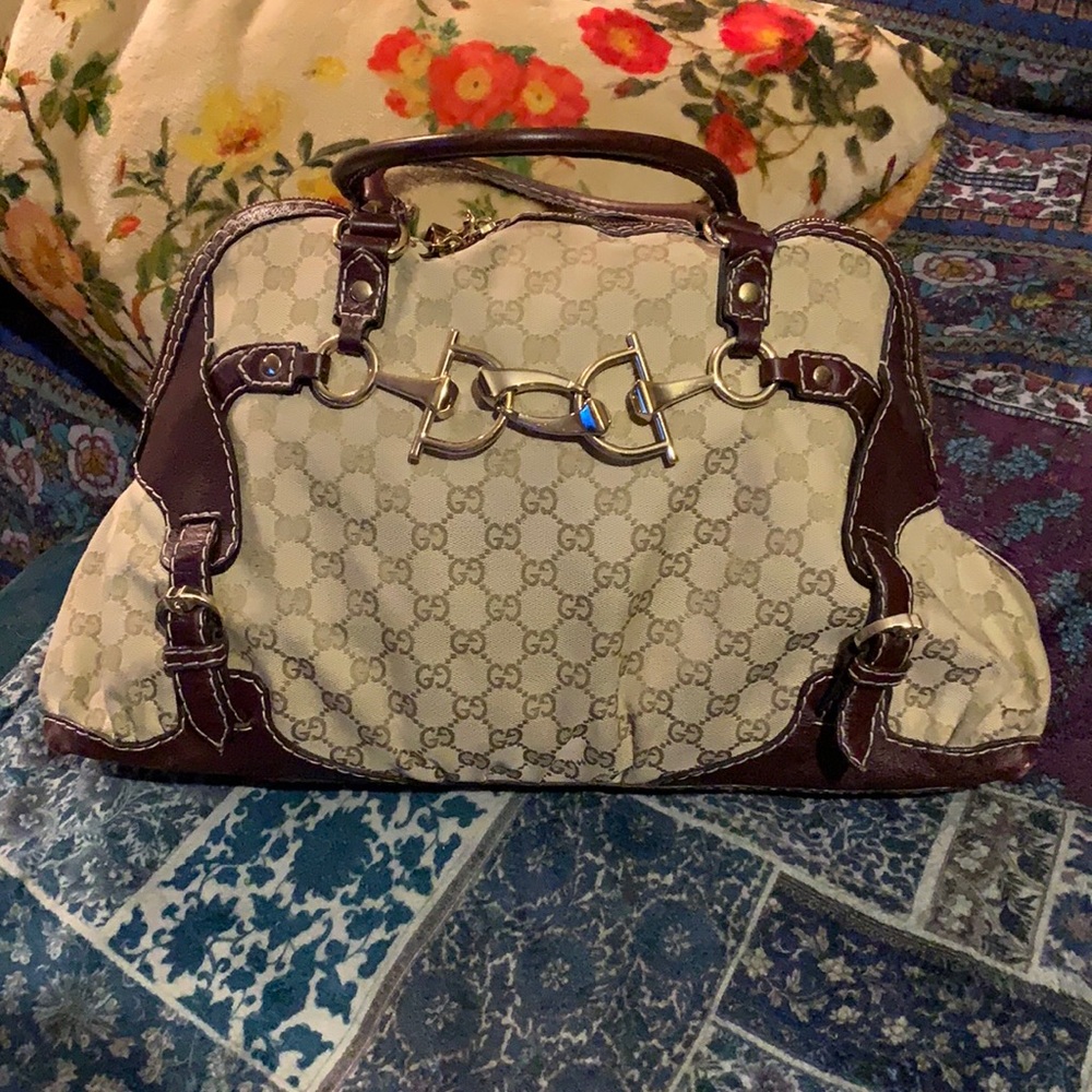 Gucci Horse-bit saddle bag